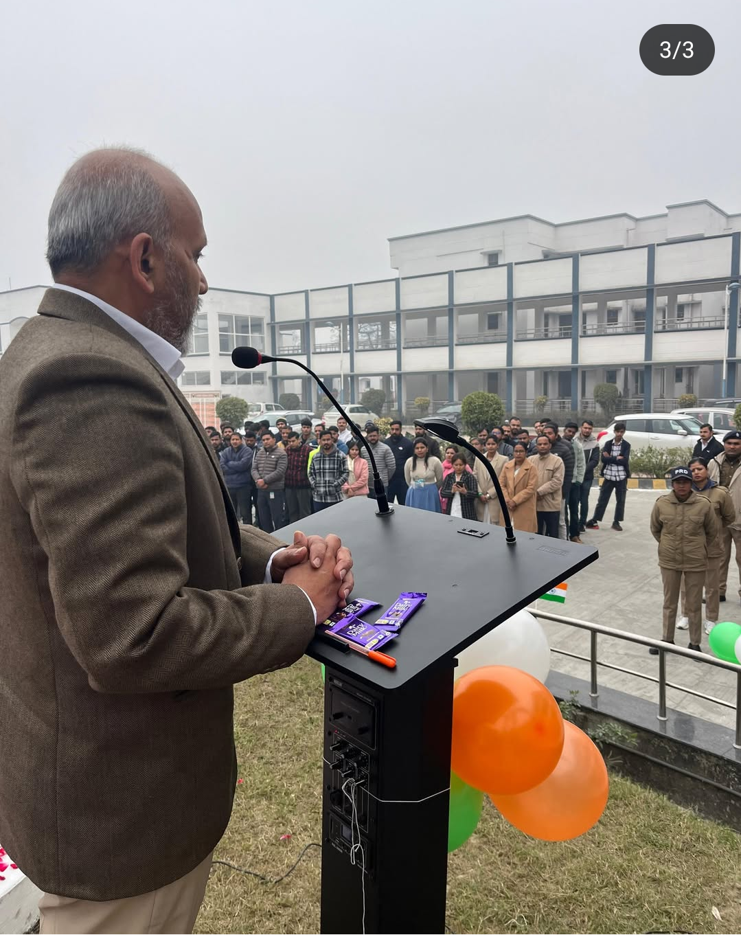 Republic Day 26-01-2025 GMC Rudrapur