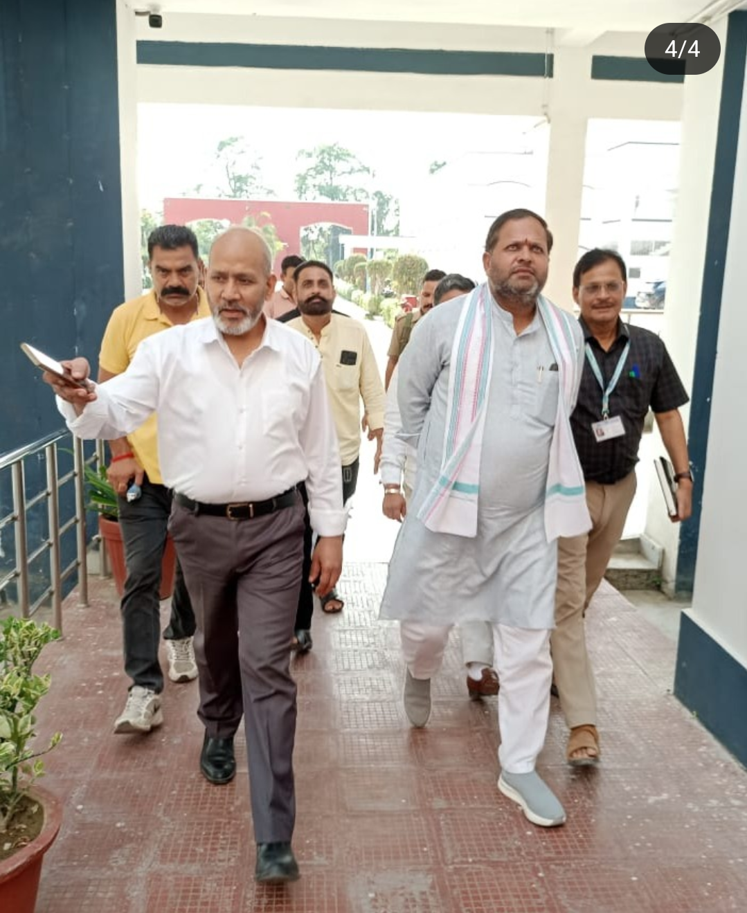 महापौर रूद्रपुर द्वारा राजकीय मेडिकल कॉलेज रूद्रपुर का भ्रमण कर स्थिति का जायजा लिया