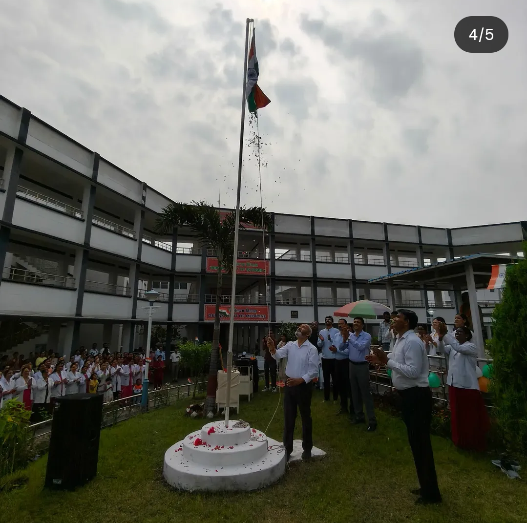Independence day celebration in gmc rudrapur